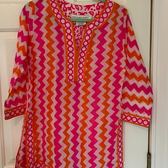 Gretchen Scott Split Neck Tunic - Picture 1 of 3
